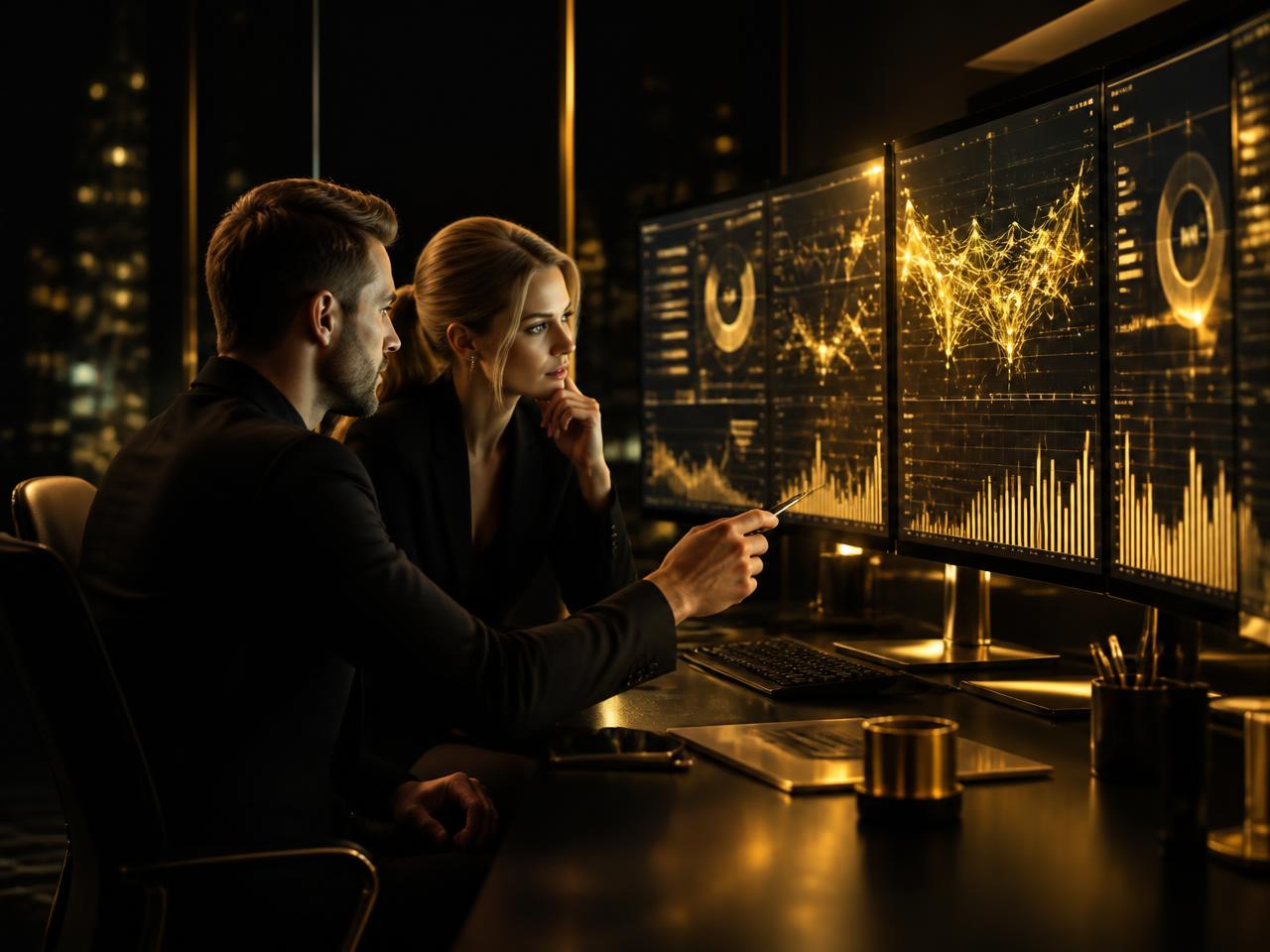 M.A.T.A. Team analysiert KI-Automatisierungen und Marketing-Kennzahlen auf Dashboards